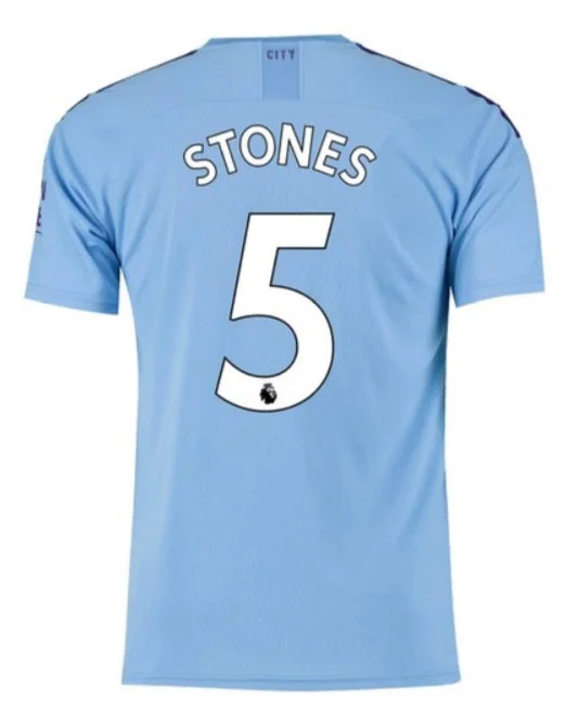 John Stones Manchester City 19/20 Home Jersey