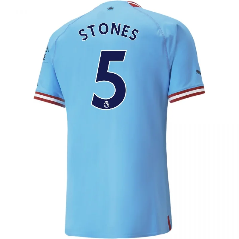 John Stones Manchester City 22/23 Authentic I Home Jersey - PUMA