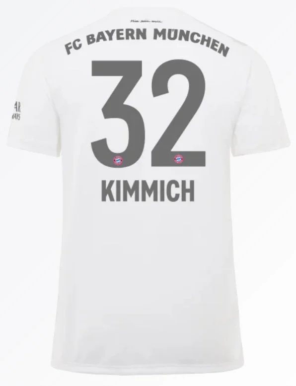 Joshua Kimmich Bayern Munich 19/20 Away Jersey