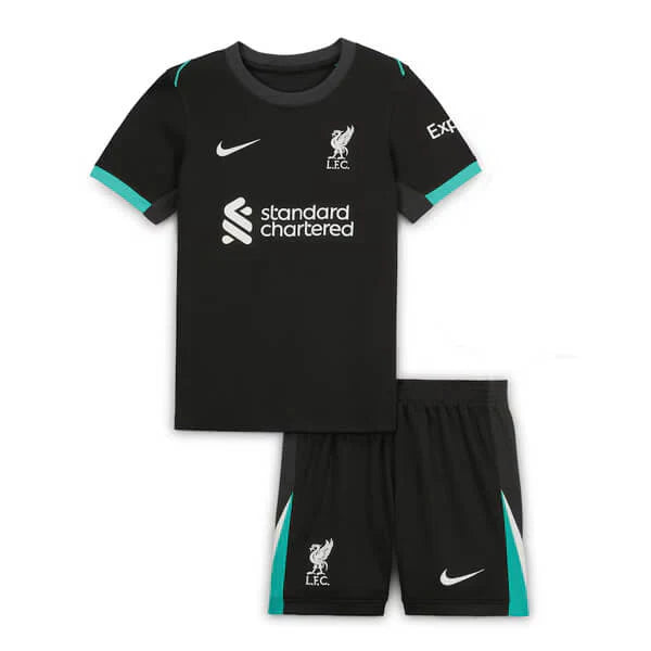 Kit Infantil Liverpool II 24/25 - Preto