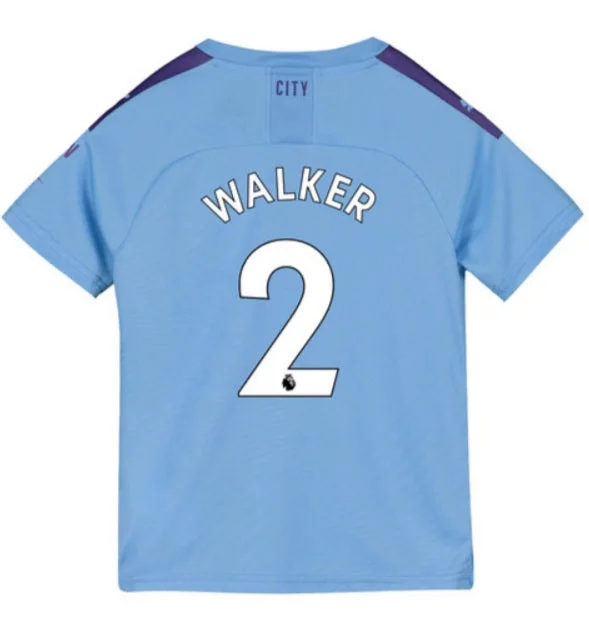 Kyle Walker Manchester City Youth 19/20 Home Jersey