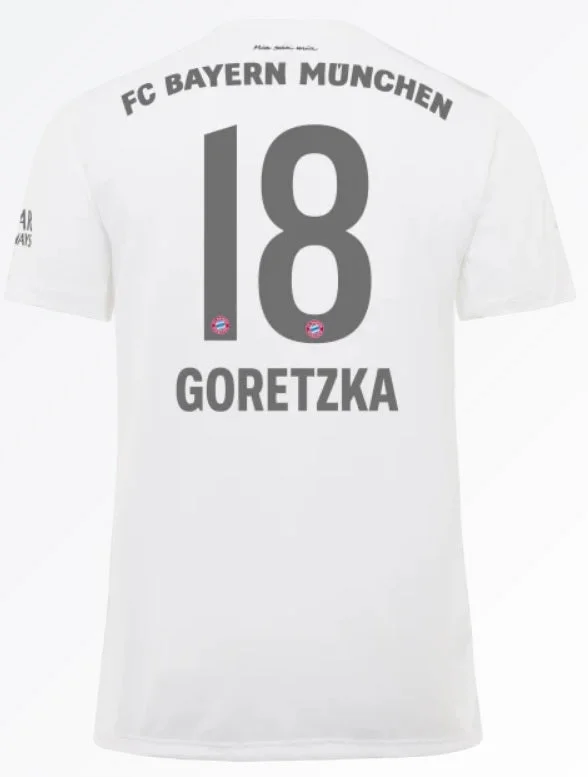 Leon Goretzka Bayern Munich 19/20 Away Jersey