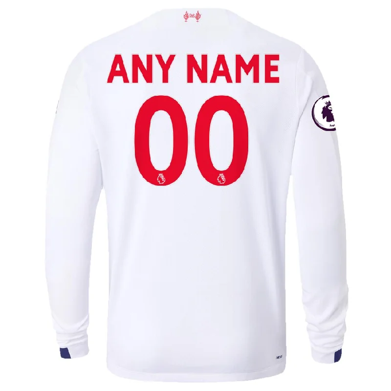 Liverpool Custom 19/20 Away Long Sleeve Jersey