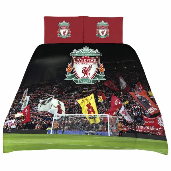 Liverpool FC 'The Kop' Double Duvet Set