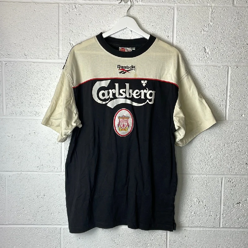 Liverpool Reebok Training T-Shirt - Large Adults - Good Condition - 1996/1997?