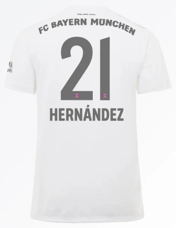 Lucas Hernandez Bayern Munich 19/20 Away Jersey