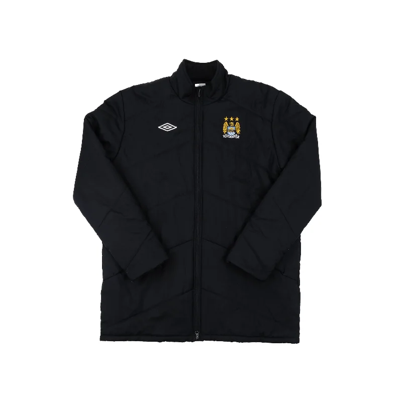 MANCHESTER CITY 2010-12 PADDED BENCH JACKET - 2XL