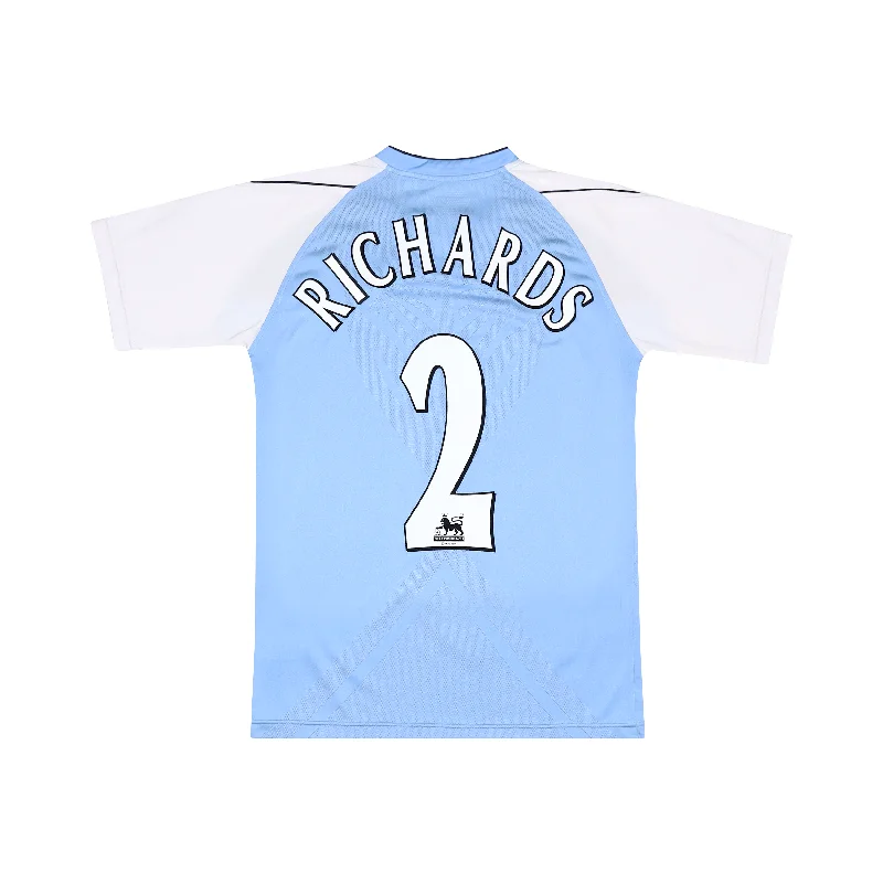 MANCHESTER CITY 2006-07 HOME SHIRT - RICHARDS 2 - S