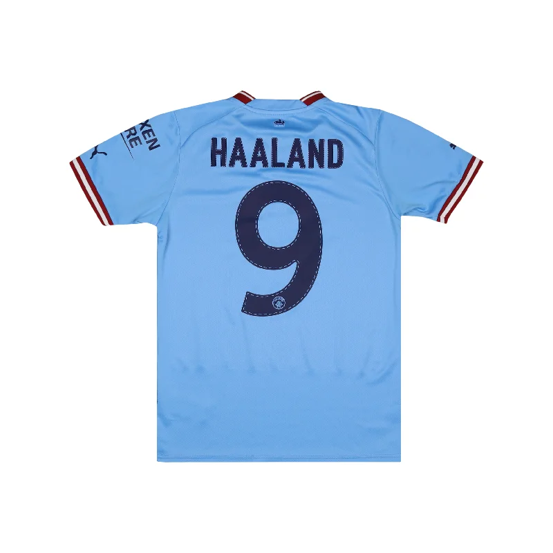 MANCHESTER CITY 2022-23 HOME SHIRT - HAALAND 9 - S