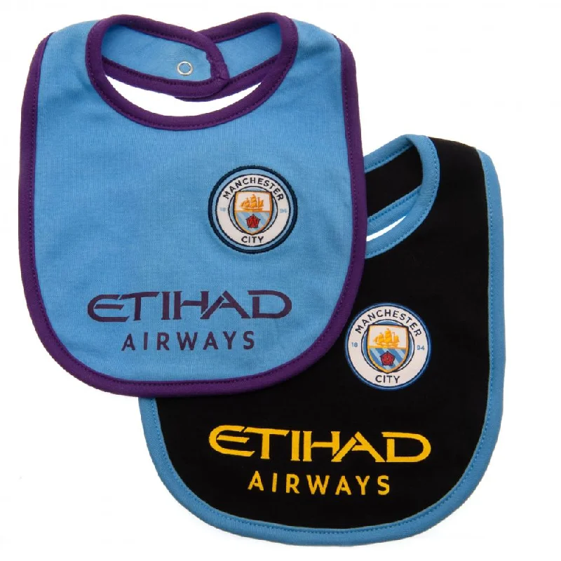 Manchester City FC 2 Pack Bibs