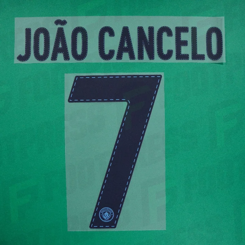 Flocage Officiel - Manchester City, Joao Cancelo, 2022/2023, Home Europe, Bleu