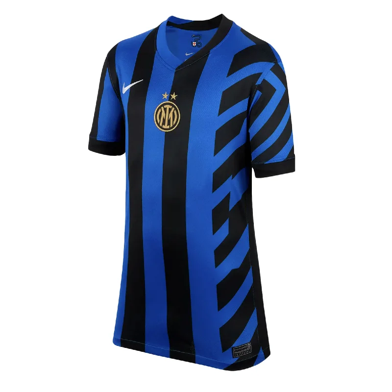 Nike Kids Inter Milan 2024/25 Home Jersey Lyon Blue/Black