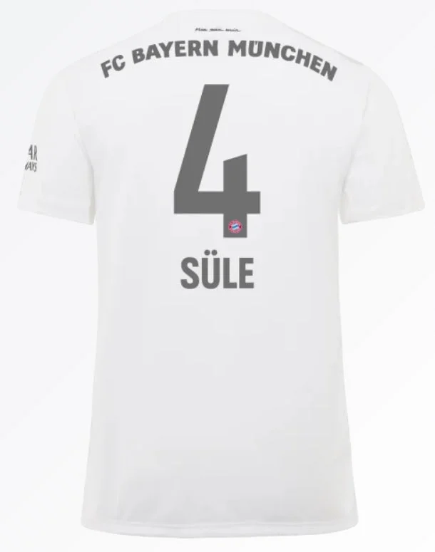 Niklas Sule Bayern Munich 19/20 Away Jersey