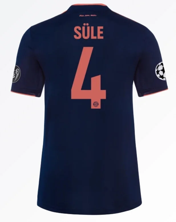 Niklas Süle Bayern Munich 19/20 Third Jersey