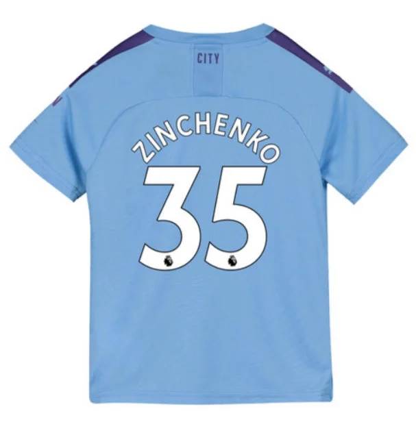 Oleksandr Zinchenko Manchester City Youth 19/20 Home Jersey