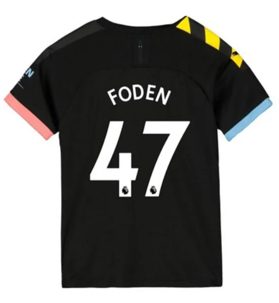 Phil Foden Manchester City Youth 19/20 Away Jersey