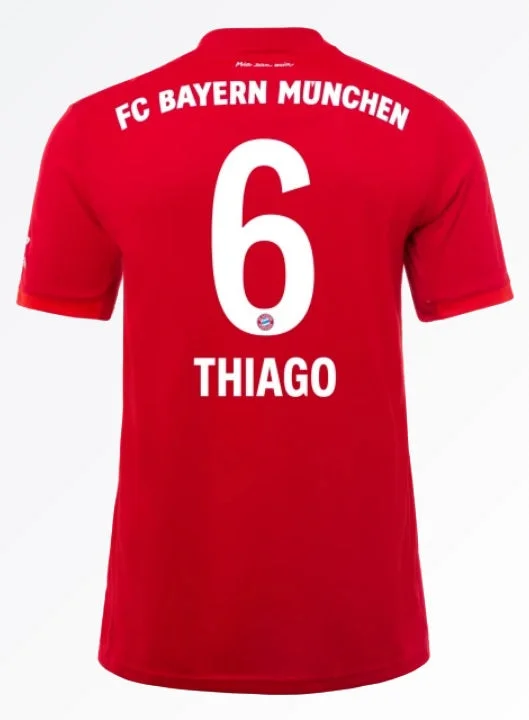 Thiago Alcantara Bayern Munich Home Jersey 19/20