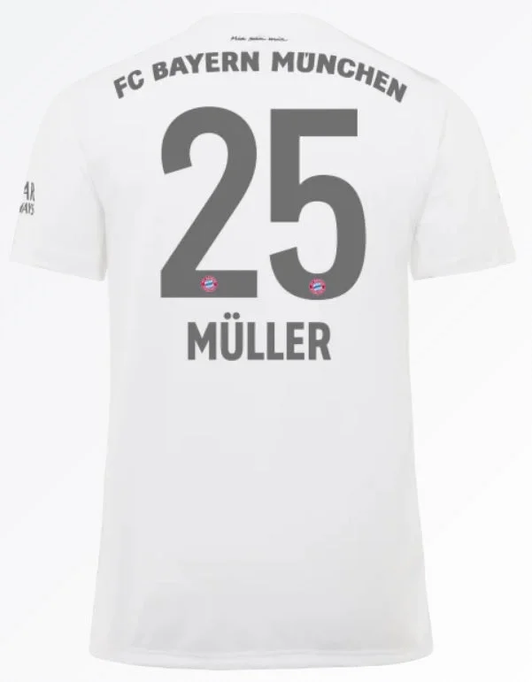 Thomas Muller Bayern Munich 19/20 Away Jersey