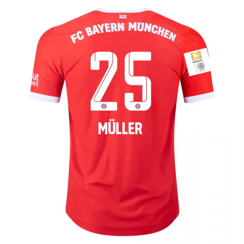 Thomas Müller Bayern Munich 22/23 Authentic I Home Jersey - Adidas